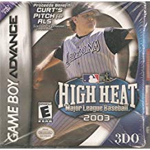 GBA: HIGH HEAT BASEBALL 2003 (GAME)